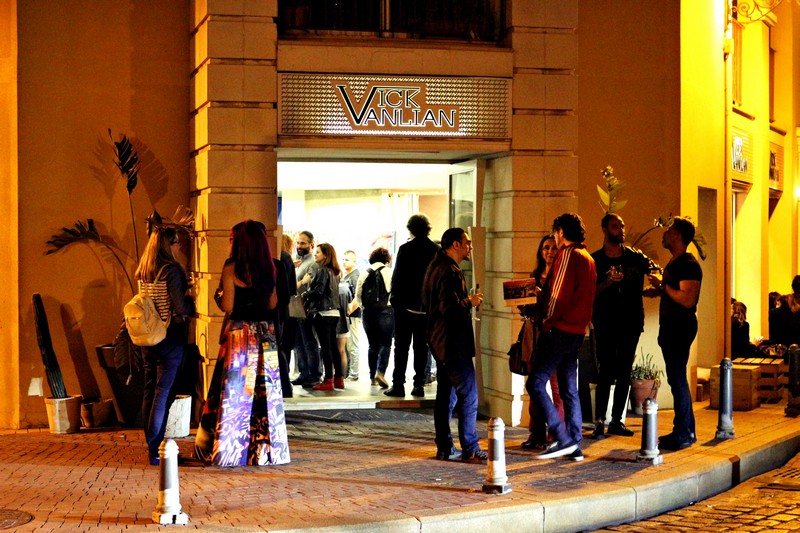 Suzi in Beirut at Vick Vanlian Showroom